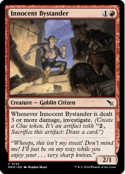 Innocent Bystander (FOIL) single card from Magic the Gathering