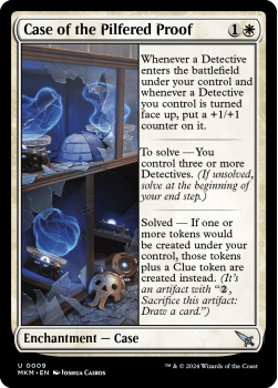 Case of the Pilfered Proof single card from Magic the Gathering