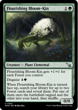 Flourishing Bloom-Kin (FOIL) single card from Magic the Gathering