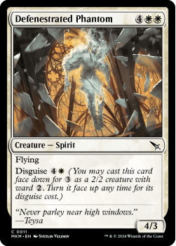 Defenestrated Phantom single card from Magic the Gathering