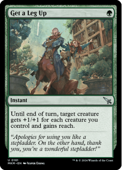 Get a Leg Up (FOIL) single card from Magic the Gathering