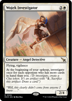 Wojek Investigator single card from Magic the Gathering