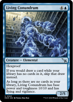 Living Conundrum (FOIL) single card from Magic the Gathering