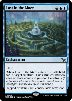 Lost in the Maze single card from Magic the Gathering