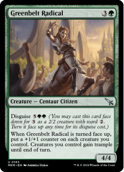 Greenbelt Radical (FOIL) single card from Magic the Gathering