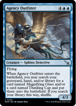 Agency Outfitter (FOIL) single card from Magic the Gathering