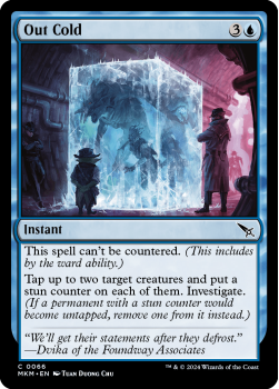 Out Cold (FOIL) single card from Magic the Gathering