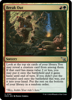 Break Out (FOIL) single card from Magic the Gathering