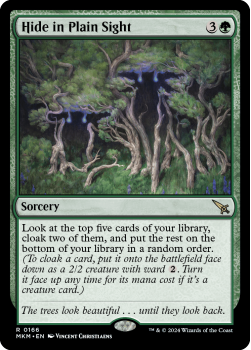 Hide in Plain Sight (FOIL) single card from Magic the Gathering