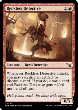 Reckless Detective (FOIL) single card from Magic the Gathering