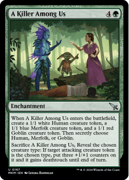 A Killer Among Us (FOIL) single card from Magic the Gathering