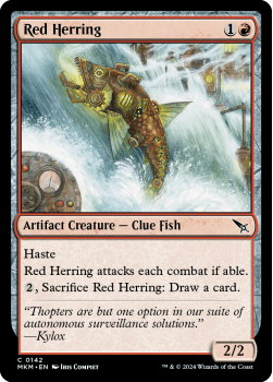 Red Herring (FOIL) single card from Magic the Gathering
