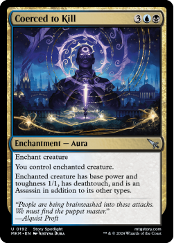 Coerced to Kill (FOIL) single card from Magic the Gathering