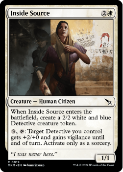 Inside Source single card from Magic the Gathering
