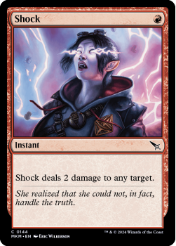 Shock (FOIL) single card from Magic the Gathering