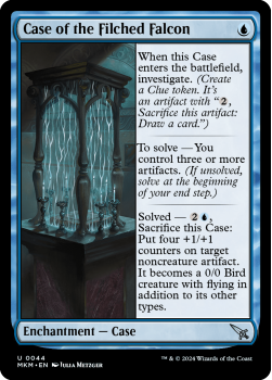 Case of the Filched Falcon (FOIL) single card from Magic the Gathering