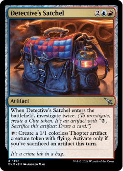 Detective's Satchel (FOIL) single card from Magic the Gathering