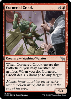 Cornered Crook (FOIL) single card from Magic the Gathering