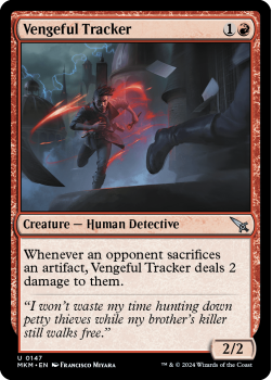 Vengeful Tracker (FOIL) single card from Magic the Gathering
