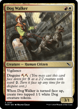 Dog Walker (FOIL) single card from Magic the Gathering