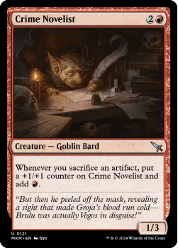 Crime Novelist (FOIL) single card from Magic the Gathering