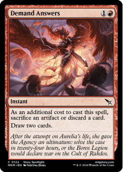 Demand Answers (FOIL) single card from Magic the Gathering