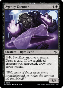 Agency Coroner (FOIL) single card from Magic the Gathering