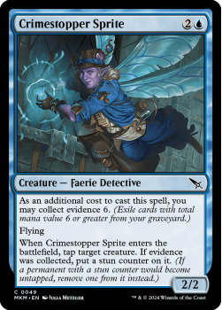 Crimestopper Sprite (FOIL) single card from Magic the Gathering