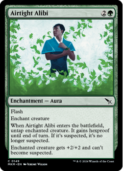 Airtight Alibi (FOIL) single card from Magic the Gathering