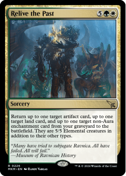 Relive the Past (FOIL) single card from Magic the Gathering