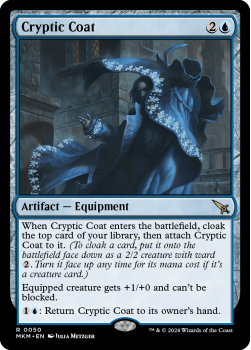 Cryptic Coat single card from Magic the Gathering