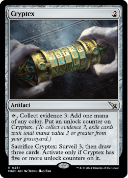 Cryptex (FOIL) single card from Magic the Gathering