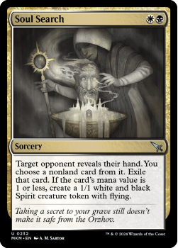Soul Search (FOIL) single card from Magic the Gathering
