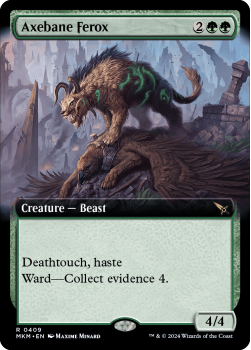 Axebane Ferox (EXTENDED) single card from Magic the Gathering