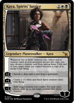 Kaya, Spirits' Justice (FOIL) single card from Magic the Gathering
