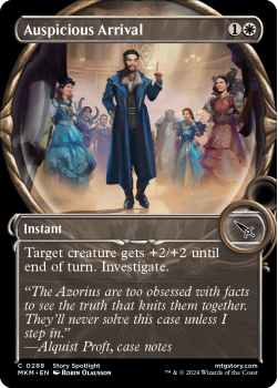 Auspicious Arrival (SHOWCASE)(FOIL) single card from Magic the Gathering