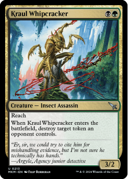 Kraul Whipcracker (FOIL) single card from Magic the Gathering