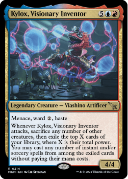 Kylox, Visionary Inventor (FOIL) single card from Magic the Gathering