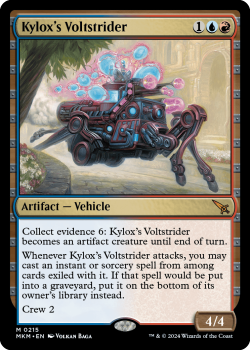 Kylox's Voltstrider (FOIL) single card from Magic the Gathering