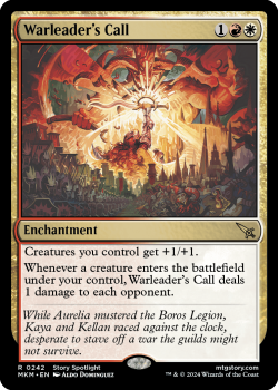 Warleader's Call (FOIL) single card from Magic the Gathering