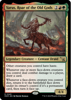 Yarus, Roar of the Old Gods (FOIL) single card from Magic the Gathering