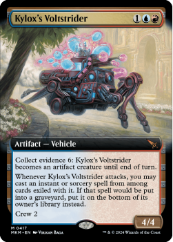 Kylox's Voltstrider (EXTENDED) single card from Magic the Gathering