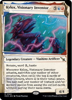 Kylox, Visionary Inventor (SHOWCASE DOSSIER) single card from Magic the Gathering