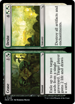 Cease // Desist single card from Magic the Gathering