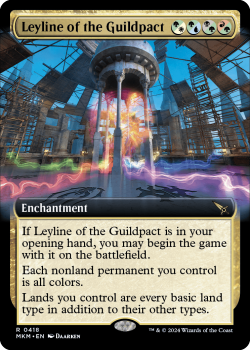 Leyline of the Guildpact (EXTENDED)(FOIL) single card from Magic the Gathering
