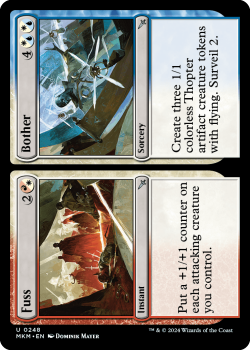 Fuss // Bother (FOIL) single card from Magic the Gathering