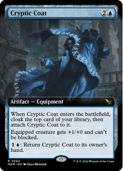 Cryptic Coat (EXTENDED)(FOIL) single card from Magic the Gathering