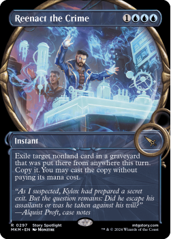 Reenact the Crime (SHOWCASE)(FOIL) single card from Magic the Gathering