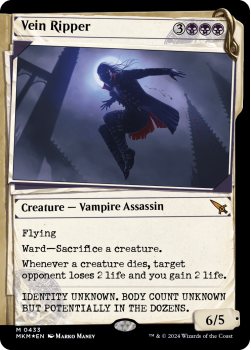 Vein Ripper (INVISIBLE INK) single card from Magic the Gathering