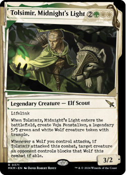 Tolsimir, Midnight's Light (SHOWCASE DOSSIER) single card from Magic the Gathering